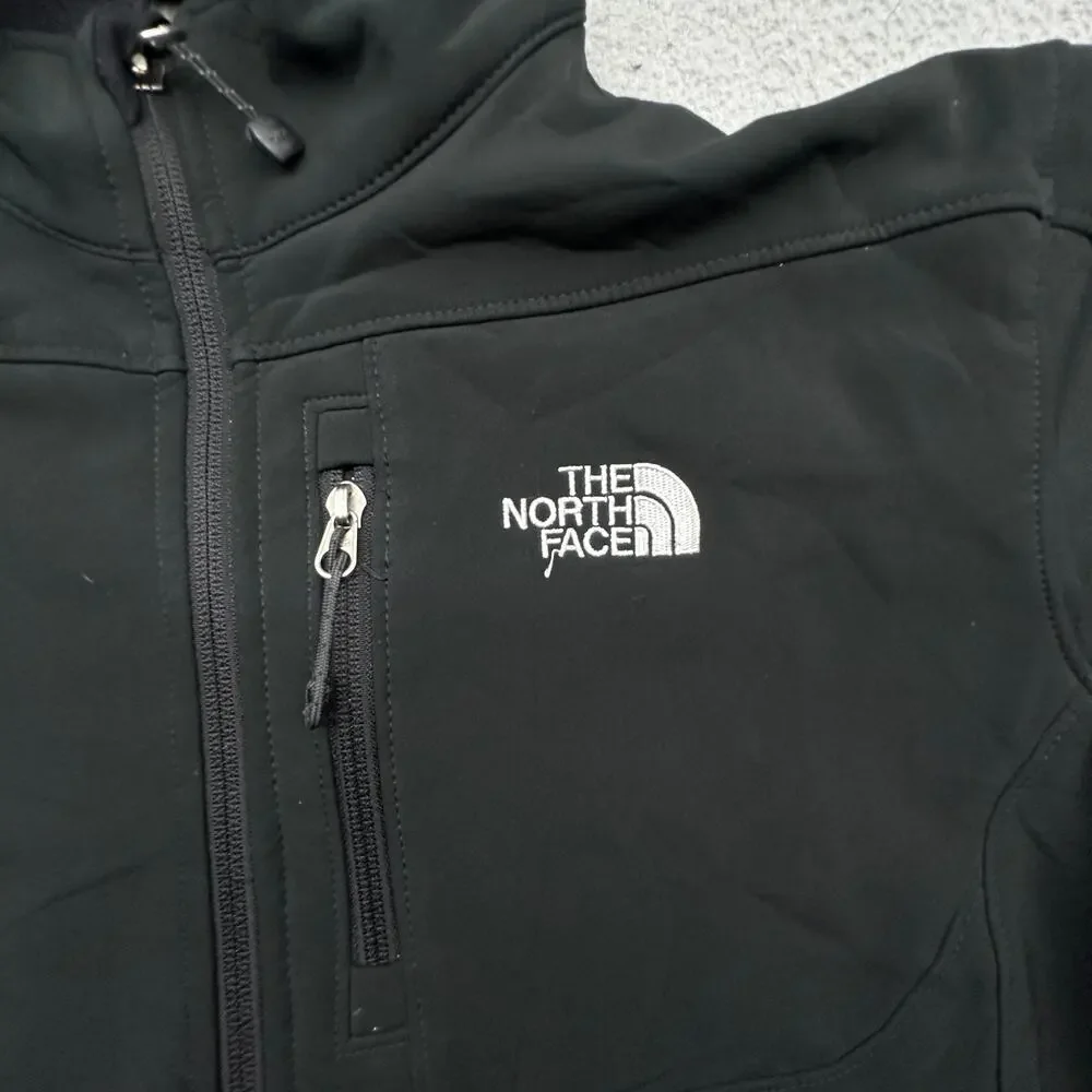 The North Face Apex Bionic Softshell Jacket Mens Medium Full Zip Black